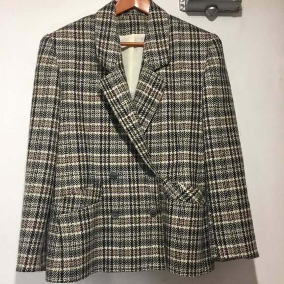 Jackets & Blazers - VINTAGE ALLURE DOUBLE BREAST JACKETS SIZE L